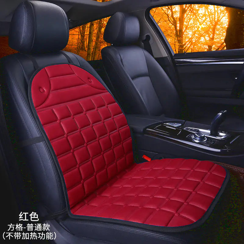 Heated Square Car Seat Cushion for Winter Decor