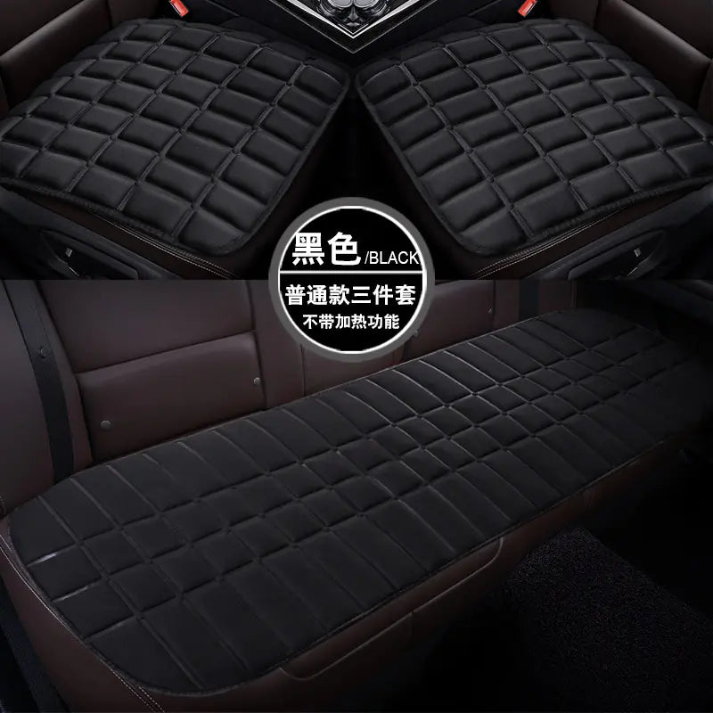 Heated Square Car Seat Cushion for Winter Decor