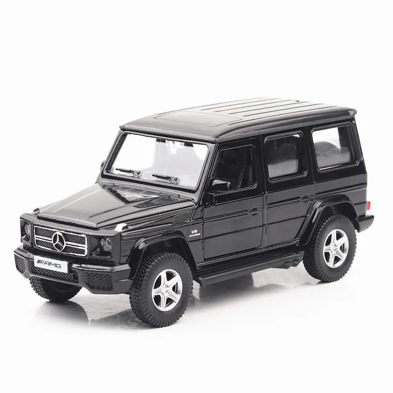 Boxed Mercedes G63 Matte Black Alloy Car Model