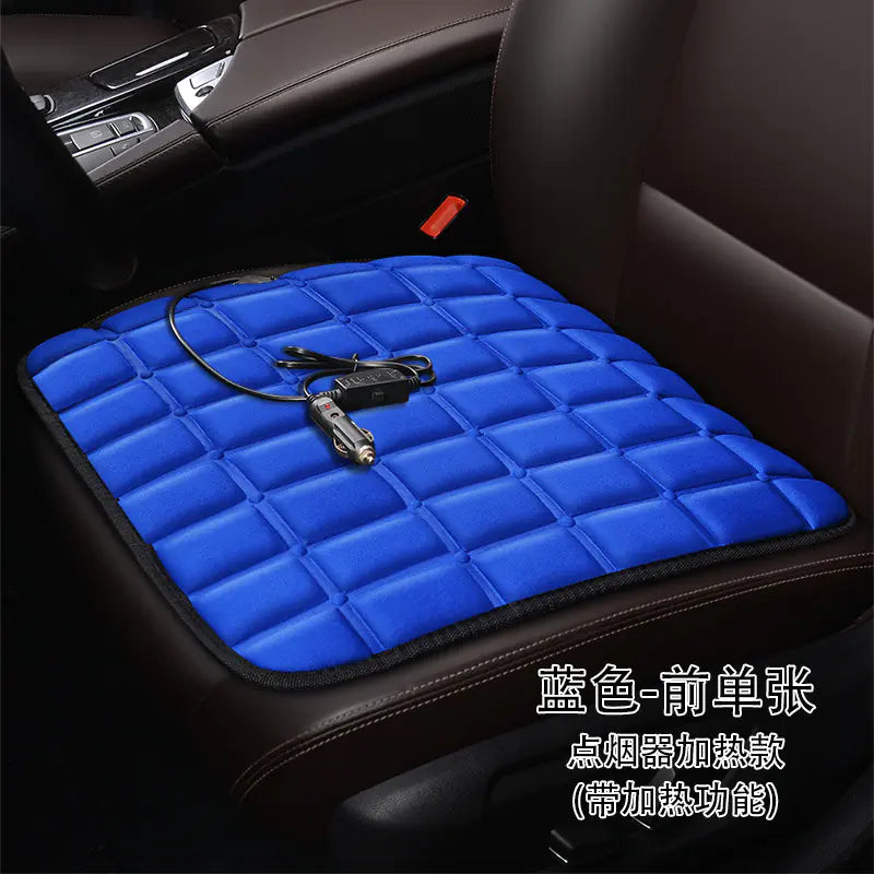 Heated Square Car Seat Cushion for Winter Decor