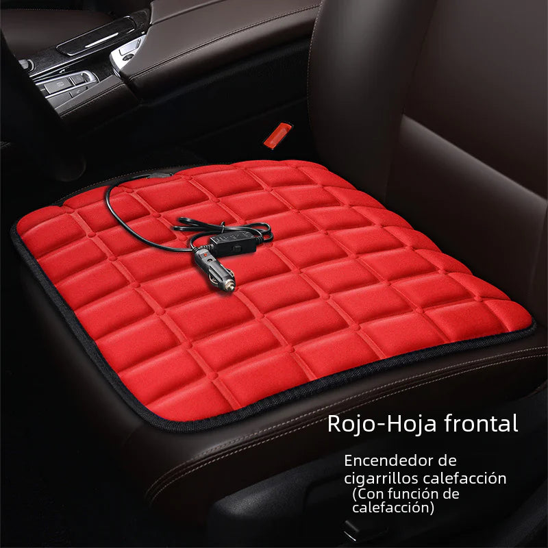 Heated Square Car Seat Cushion for Winter Decor